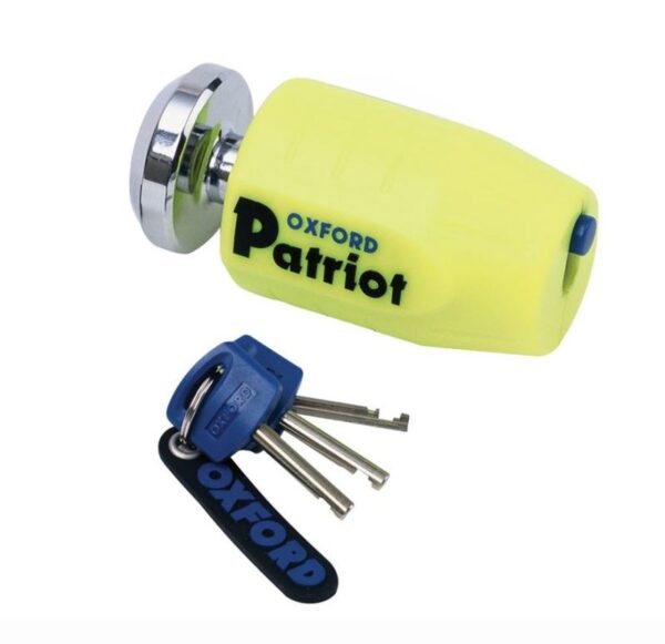 Oxford Patriot Skivbromslås, 14mm pin SFF-godkänd